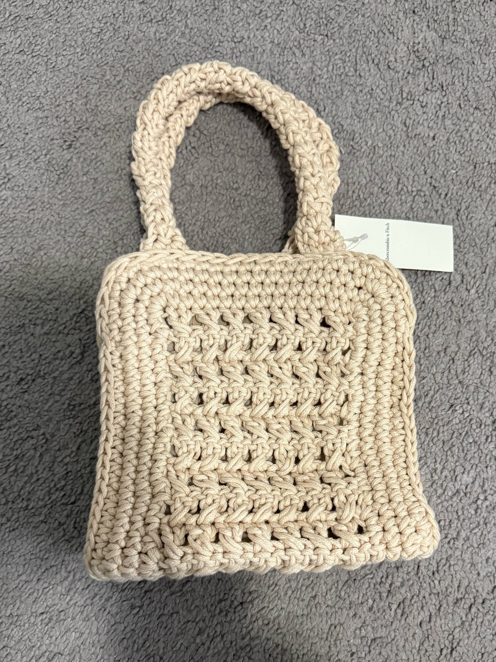 NWT Abercrombie Woven Mini Bag